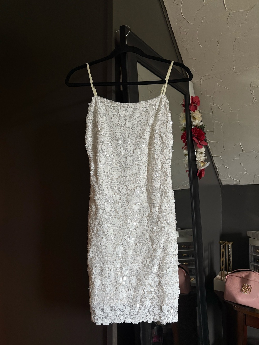 NEW Women's Jennifer Sequined Shift Dress